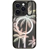 image:imageCASETiFY for iPhone 15 Pro Max Case  Impact Ring Stand MagSafe Compatible  Kickstand  66 ft 3x Military Grade Drop Protection  Beary Sweet  BlackModern tropical palm tree