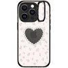 image:imageCASETiFY for iPhone 15 Pro Max Case  Impact Ring Stand MagSafe Compatible  Kickstand  66 ft 3x Military Grade Drop Protection  Beary Sweet  BlackPearly Heart