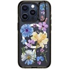 image:imageCASETiFY for iPhone 15 Pro Max Case  Impact Ring Stand MagSafe Compatible  Kickstand  66 ft 3x Military Grade Drop Protection  Beary Sweet  BlackPressed Floral