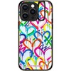 image:imageCASETiFY for iPhone 15 Pro Max Case  Impact Ring Stand MagSafe Compatible  Kickstand  66 ft 3x Military Grade Drop Protection  Beary Sweet  BlackRainbow Graffiti Hearts