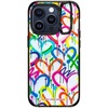 image:imageCASETiFY for iPhone 15 Pro Max Case  Impact Ring Stand MagSafe Compatible  Kickstand  66 ft 3x Military Grade Drop Protection  Beary Sweet  BlackRainbow Graffiti Hearts