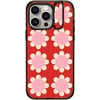 image:imageCASETiFY for iPhone 15 Pro Max Case  Impact Ring Stand MagSafe Compatible  Kickstand  66 ft 3x Military Grade Drop Protection  Beary Sweet  BlackRetro Floral Red and Pink