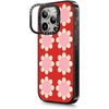 image:imageCASETiFY for iPhone 15 Pro Max Case  Impact Ring Stand MagSafe Compatible  Kickstand  66 ft 3x Military Grade Drop Protection  Beary Sweet  BlackRetro Floral Red and Pink