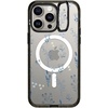 image:imageCASETiFY for iPhone 15 Pro Max Case  Impact Ring Stand MagSafe Compatible  Kickstand  66 ft 3x Military Grade Drop Protection  Beary Sweet  BlackSmall blue flowers