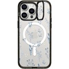 image:imageCASETiFY for iPhone 15 Pro Max Case  Impact Ring Stand MagSafe Compatible  Kickstand  66 ft 3x Military Grade Drop Protection  Beary Sweet  BlackSmall blue flowers