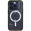image:imageCASETiFY for iPhone 15 Pro Max Case  Impact Ring Stand MagSafe Compatible  Kickstand  66 ft 3x Military Grade Drop Protection  Beary Sweet  BlackSmall blue flowers