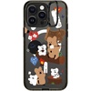 image:imageCASETiFY for iPhone 15 Pro Max Case  Impact Ring Stand MagSafe Compatible  Kickstand  66 ft 3x Military Grade Drop Protection  Beary Sweet  BlackSmore 
