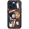 image:imageCASETiFY for iPhone 15 Pro Max Case  Impact Ring Stand MagSafe Compatible  Kickstand  66 ft 3x Military Grade Drop Protection  Beary Sweet  BlackSmore 