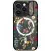 image:imageCASETiFY for iPhone 15 Pro Max Case  Impact Ring Stand MagSafe Compatible  Kickstand  66 ft 3x Military Grade Drop Protection  Beary Sweet  BlackSpring Botanicals 2