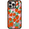 image:imageCASETiFY for iPhone 15 Pro Max Case  Impact Ring Stand MagSafe Compatible  Kickstand  66 ft 3x Military Grade Drop Protection  Beary Sweet  BlackStrawberries