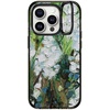 image:imageCASETiFY for iPhone 15 Pro Max Case  Impact Ring Stand MagSafe Compatible  Kickstand  66 ft 3x Military Grade Drop Protection  Beary Sweet  BlackWild Squill Flowers