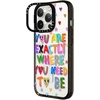 image:imageCASETiFY for iPhone 15 Pro Max Case  Impact Ring Stand MagSafe Compatible  Kickstand  66 ft 3x Military Grade Drop Protection  Beary Sweet  BlackYou Are Exactly