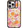image:imageCASETiFY for iPhone 15 Pro Max Case  Impact Ring Stand MagSafe Compatible  Kickstand  66 ft 3x Military Grade Drop Protection  Beary Sweet  Blackretro boho hippie flowers