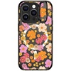 image:imageCASETiFY for iPhone 15 Pro Max Case  Impact Ring Stand MagSafe Compatible  Kickstand  66 ft 3x Military Grade Drop Protection  Beary Sweet  Blackretro boho hippie flowers