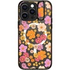 image:imageCASETiFY for iPhone 15 Pro Max Case  Impact Ring Stand MagSafe Compatible  Kickstand  66 ft 3x Military Grade Drop Protection  Beary Sweet  Blackretro boho hippie flowers