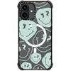 image:imageCASETiFY for iPhone 15 Pro Max Case  Ultra Impact Compatible with MagSafe  Strong Slim  115 ft 5X Militray Grade Drop Protection  Boo Things  BlackAqua Smile Transparent