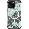 image:imageCASETiFY for iPhone 15 Pro Max Case  Ultra Impact Compatible with MagSafe  Strong Slim  115 ft 5X Militray Grade Drop Protection  Boo Things  BlackAqua Smile Transparent