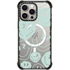 image:imageCASETiFY for iPhone 15 Pro Max Case  Ultra Impact Compatible with MagSafe  Strong Slim  115 ft 5X Militray Grade Drop Protection  Boo Things  BlackAqua Smile Transparent