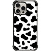 image:imageCASETiFY for iPhone 15 Pro Max Case  Ultra Impact Compatible with MagSafe  Strong Slim  115 ft 5X Militray Grade Drop Protection  Boo Things  BlackCOW PRINT