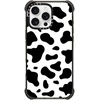 image:imageCASETiFY for iPhone 15 Pro Max Case  Ultra Impact Compatible with MagSafe  Strong Slim  115 ft 5X Militray Grade Drop Protection  Boo Things  BlackCOW PRINT
