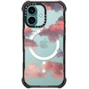 image:imageCASETiFY for iPhone 15 Pro Max Case  Ultra Impact Compatible with MagSafe  Strong Slim  115 ft 5X Militray Grade Drop Protection  Boo Things  BlackClouds Red