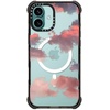 image:imageCASETiFY for iPhone 15 Pro Max Case  Ultra Impact Compatible with MagSafe  Strong Slim  115 ft 5X Militray Grade Drop Protection  Boo Things  BlackClouds Red