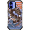 image:imageCASETiFY for iPhone 15 Pro Max Case  Ultra Impact Compatible with MagSafe  Strong Slim  115 ft 5X Militray Grade Drop Protection  Boo Things  BlackGreat Sushi Dragon