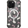 image:imageCASETiFY for iPhone 15 Pro Max Case  Ultra Impact Compatible with MagSafe  Strong Slim  115 ft 5X Militray Grade Drop Protection  Boo Things  BlackRabbit Ribbon