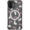 image:imageCASETiFY for iPhone 15 Pro Max Case  Ultra Impact Compatible with MagSafe  Strong Slim  115 ft 5X Militray Grade Drop Protection  Boo Things  BlackRabbit Ribbon