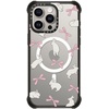 image:imageCASETiFY for iPhone 15 Pro Max Case  Ultra Impact Compatible with MagSafe  Strong Slim  115 ft 5X Militray Grade Drop Protection  Boo Things  BlackRabbit Ribbon