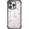 image:imageCASETiFY for iPhone 15 Pro Max Case  Ultra Impact Compatible with MagSafe  Strong Slim  115 ft 5X Militray Grade Drop Protection  Boo Things  BlackRabbit Ribbon