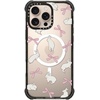 image:imageCASETiFY for iPhone 15 Pro Max Case  Ultra Impact Compatible with MagSafe  Strong Slim  115 ft 5X Militray Grade Drop Protection  Boo Things  BlackRabbit Ribbon
