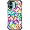image:imageCASETiFY for iPhone 15 Pro Max Case  Ultra Impact Compatible with MagSafe  Strong Slim  115 ft 5X Militray Grade Drop Protection  Boo Things  BlackRainbow Graffiti Hearts