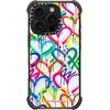 image:imageCASETiFY for iPhone 15 Pro Max Case  Ultra Impact Compatible with MagSafe  Strong Slim  115 ft 5X Militray Grade Drop Protection  Boo Things  BlackRainbow Graffiti Hearts