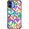 image:imageCASETiFY for iPhone 15 Pro Max Case  Ultra Impact Compatible with MagSafe  Strong Slim  115 ft 5X Militray Grade Drop Protection  Boo Things  BlackRainbow Graffiti Hearts