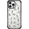 image:imageCASETiFY for iPhone 15 Pro Max Case  Ultra Impact Compatible with MagSafe  Strong Slim  115 ft 5X Militray Grade Drop Protection  Boo Things  BlackSkeleton Yoga