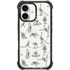 image:imageCASETiFY for iPhone 15 Pro Max Case  Ultra Impact Compatible with MagSafe  Strong Slim  115 ft 5X Militray Grade Drop Protection  Boo Things  BlackSkeleton Yoga
