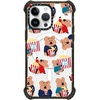 image:imageCASETiFY for iPhone 15 Pro Max Case  Ultra Impact Compatible with MagSafe  Strong Slim  115 ft 5X Militray Grade Drop Protection  Boo Things  BlackSnack Bar Attack