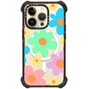 image:imageCASETiFY for iPhone 15 Pro Max Case  Ultra Impact Compatible with MagSafe  Strong Slim  115 ft 5X Militray Grade Drop Protection  Boo Things  BlackTransparent Floral Pastel
