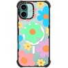 image:imageCASETiFY for iPhone 15 Pro Max Case  Ultra Impact Compatible with MagSafe  Strong Slim  115 ft 5X Militray Grade Drop Protection  Boo Things  BlackTransparent Floral Pastel