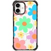 image:imageCASETiFY for iPhone 15 Pro Max Case  Ultra Impact Compatible with MagSafe  Strong Slim  115 ft 5X Militray Grade Drop Protection  Boo Things  BlackTransparent Floral Pastel
