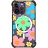 image:imageCASETiFY for iPhone 15 Pro Max Case  Ultra Impact Compatible with MagSafe  Strong Slim  115 ft 5X Militray Grade Drop Protection  Boo Things  BlackTransparent Floral Pastel