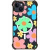 image:imageCASETiFY for iPhone 15 Pro Max Case  Ultra Impact Compatible with MagSafe  Strong Slim  115 ft 5X Militray Grade Drop Protection  Boo Things  BlackTransparent Floral Pastel