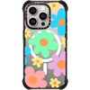 image:imageCASETiFY for iPhone 15 Pro Max Case  Ultra Impact Compatible with MagSafe  Strong Slim  115 ft 5X Militray Grade Drop Protection  Boo Things  BlackTransparent Floral Pastel