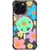 image:imageCASETiFY for iPhone 15 Pro Max Case  Ultra Impact Compatible with MagSafe  Strong Slim  115 ft 5X Militray Grade Drop Protection  Boo Things  BlackTransparent Floral Pastel