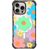 image:imageCASETiFY for iPhone 15 Pro Max Case  Ultra Impact Compatible with MagSafe  Strong Slim  115 ft 5X Militray Grade Drop Protection  Boo Things  BlackTransparent Floral Pastel