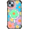 image:imageCASETiFY for iPhone 15 Pro Max Case  Ultra Impact Compatible with MagSafe  Strong Slim  115 ft 5X Militray Grade Drop Protection  Boo Things  BlackTransparent Floral Pastel