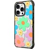 image:imageCASETiFY for iPhone 15 Pro Max Case  Ultra Impact Compatible with MagSafe  Strong Slim  115 ft 5X Militray Grade Drop Protection  Boo Things  BlackTransparent Floral Pastel