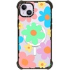 image:imageCASETiFY for iPhone 15 Pro Max Case  Ultra Impact Compatible with MagSafe  Strong Slim  115 ft 5X Militray Grade Drop Protection  Boo Things  BlackTransparent Floral Pastel