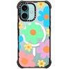 image:imageCASETiFY for iPhone 15 Pro Max Case  Ultra Impact Compatible with MagSafe  Strong Slim  115 ft 5X Militray Grade Drop Protection  Boo Things  BlackTransparent Floral Pastel